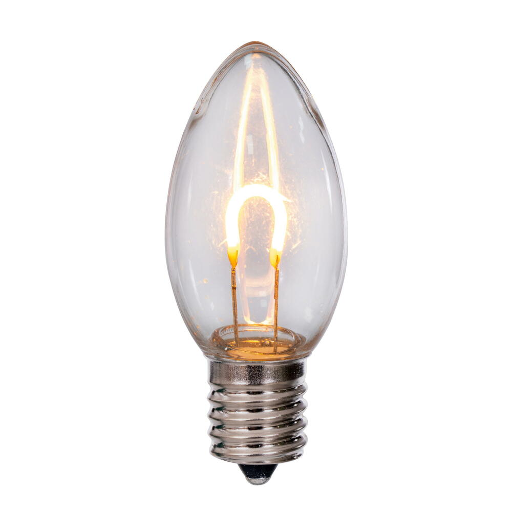 Smooth C9 Filament Bulbs Options