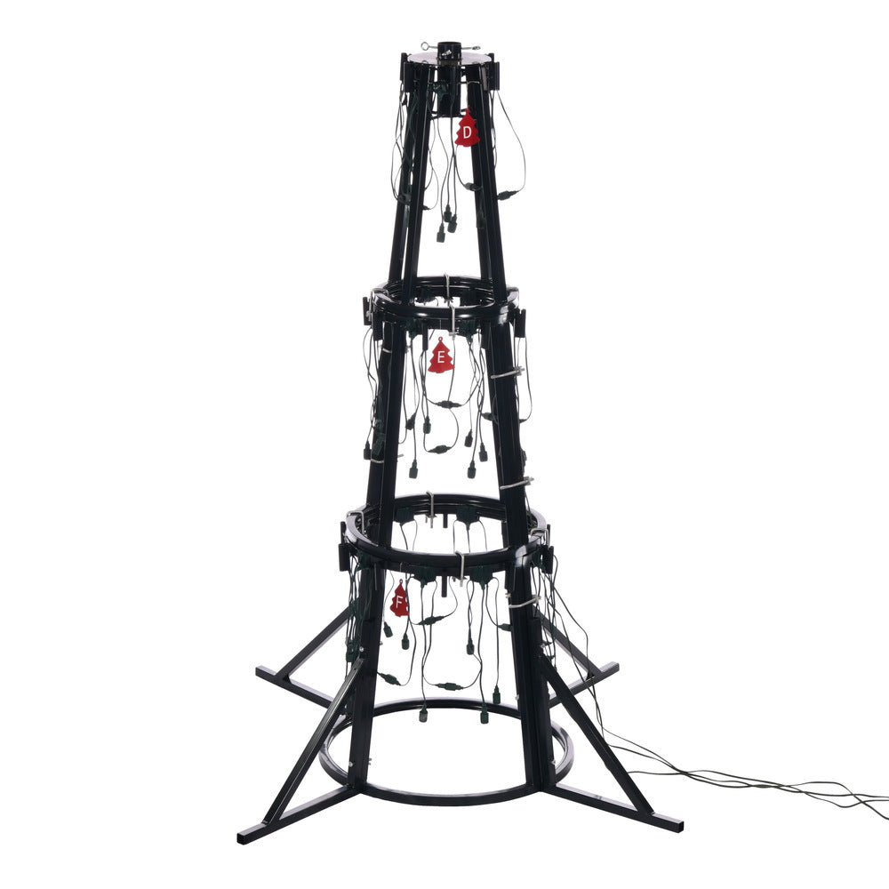 Grand Teton Commercial Tower Tree - Warm White - Coaxial Lights (14' - 40')