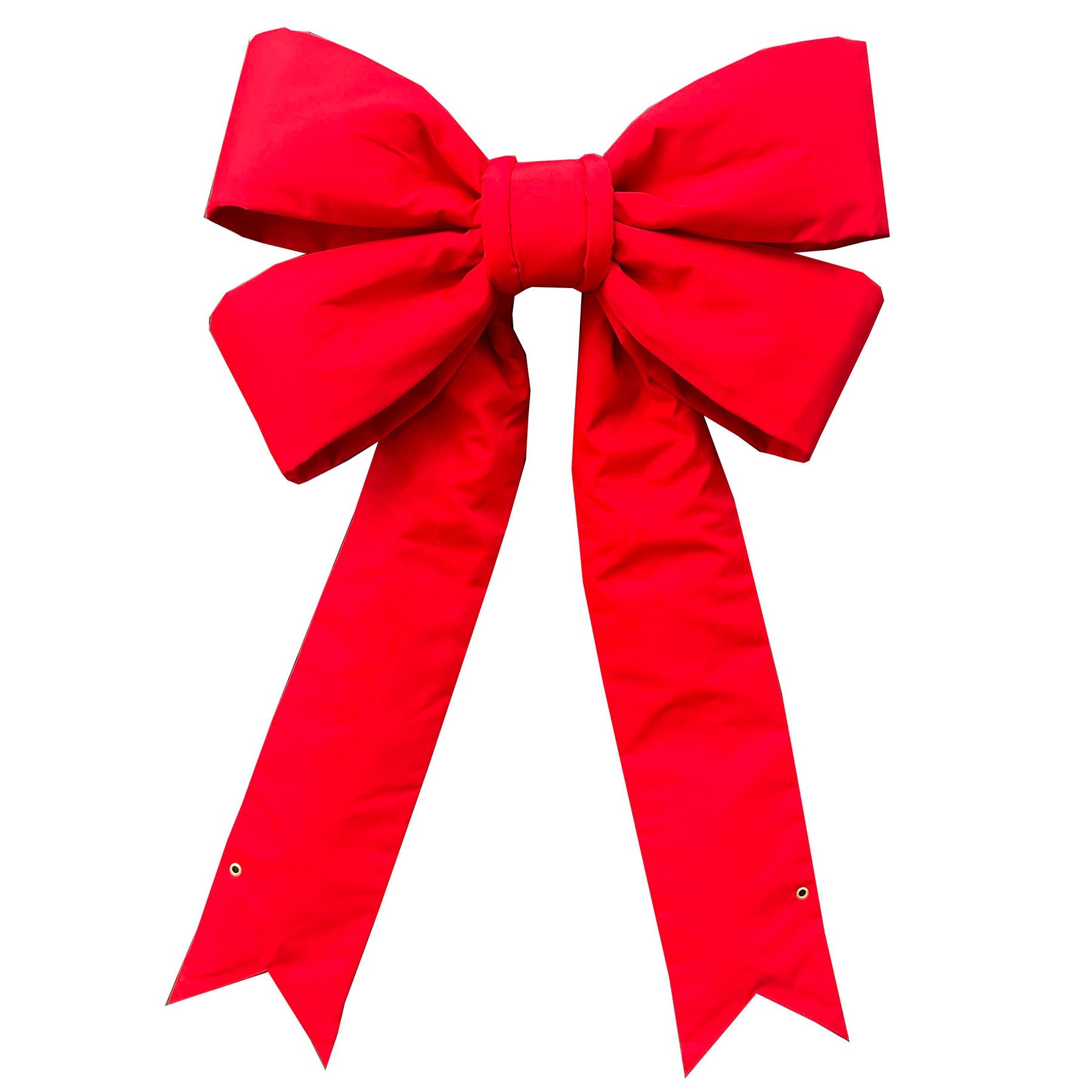 Canvas Structural Christmas Bow - Outdoor UV Treated (12")