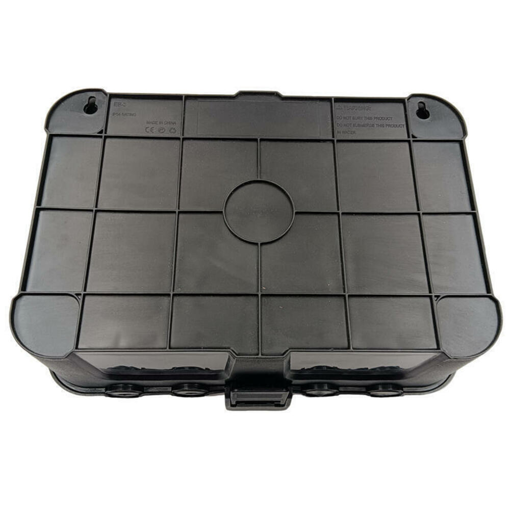 Weatherproof Boxes for Controllers and Connections - Black (Small)