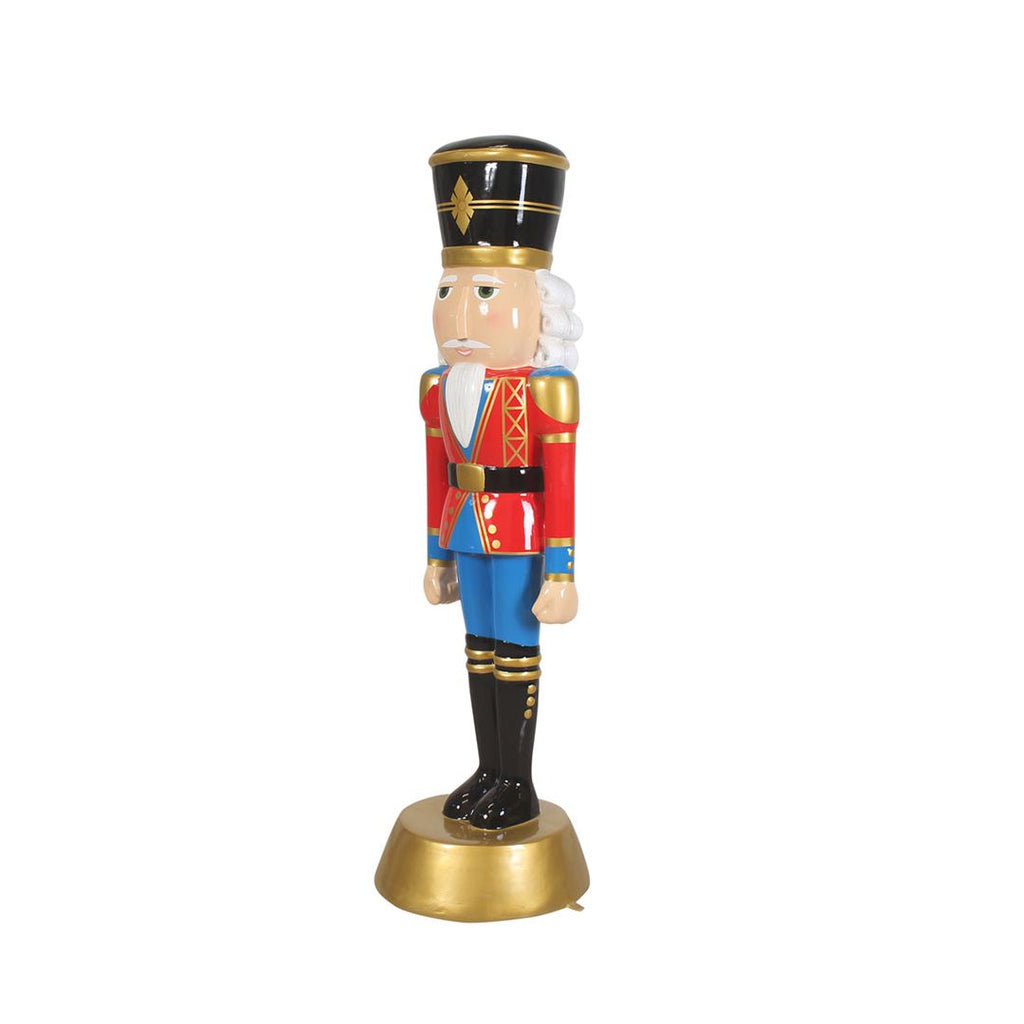 Freestanding Elegant Nutcracker Resin Display