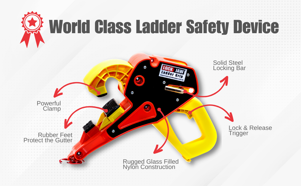 Lock Jaw Ladder Stabilizer
