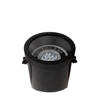 Flat / Angled Aluminum Cover for Olson Well Light