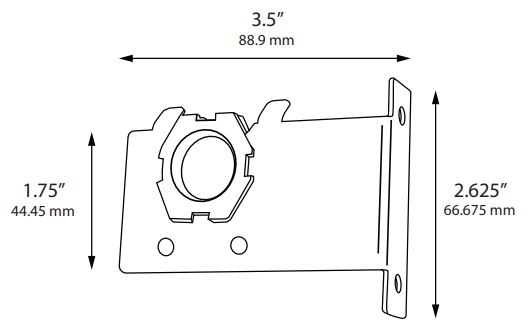 Gutter Mount Aluminium