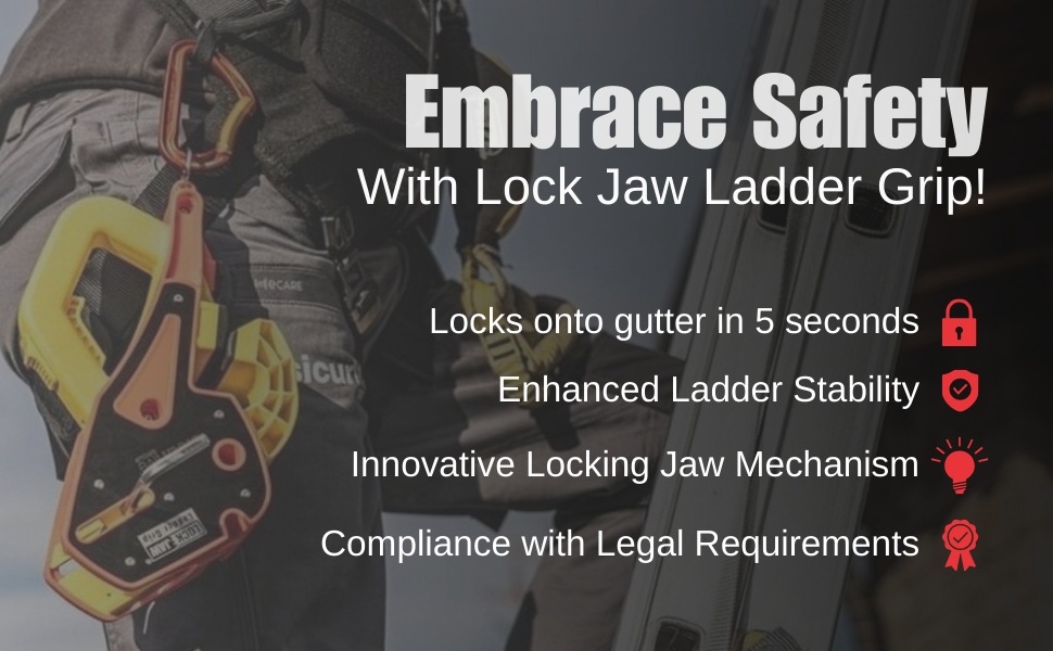 Lock Jaw Ladder Stabilizer
