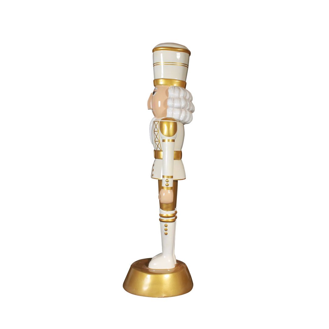 Freestanding Elegant Nutcracker Resin Display