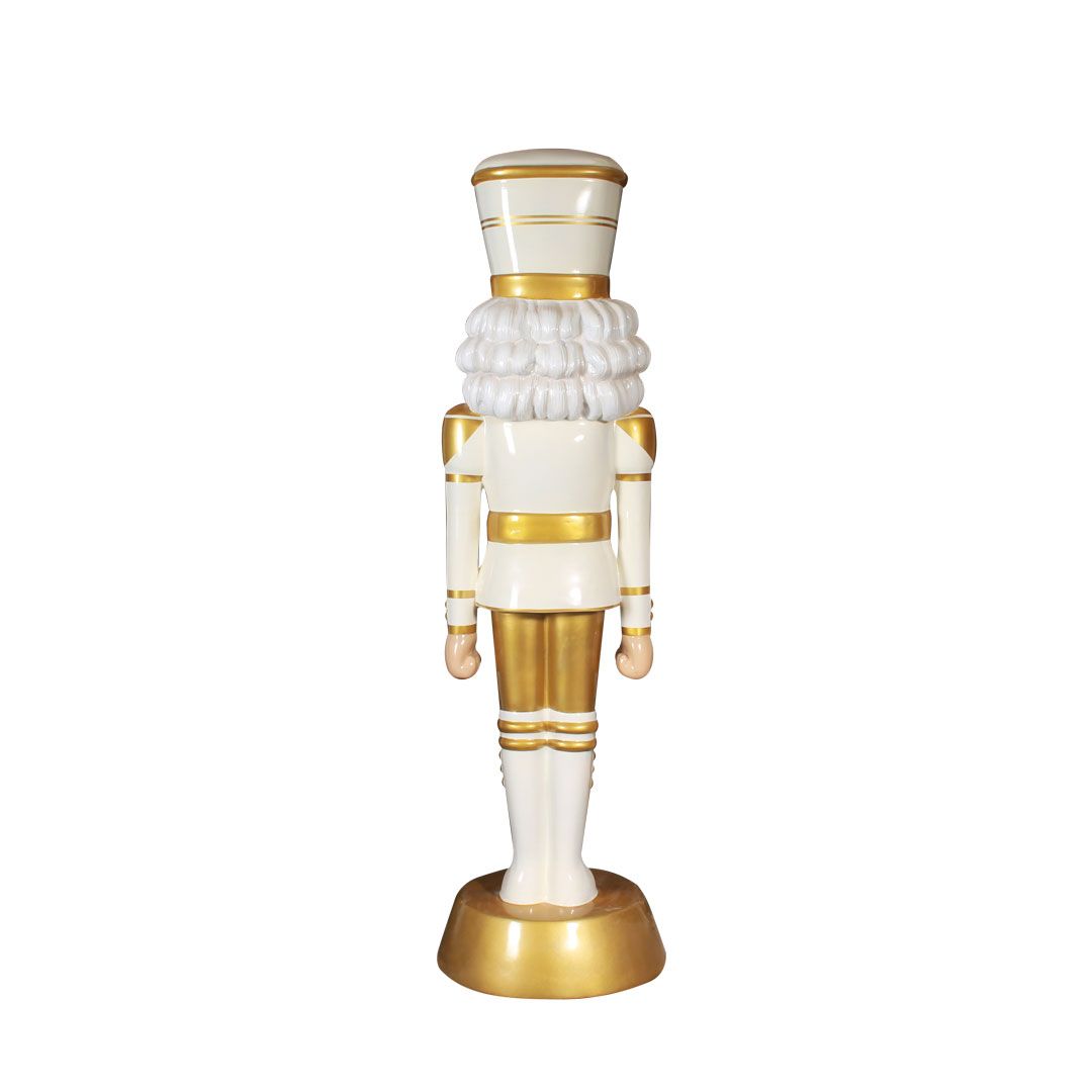 Freestanding Elegant Nutcracker Resin Display
