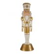 Freestanding Elegant Nutcracker Resin Display