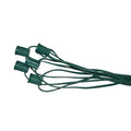 C9 Stringer for Light Drops – 5 Sockets (72" Spacing, 20 AWG)