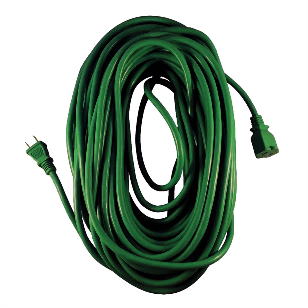 2-Prong Extension Cord - Green (Polarized) (20')
