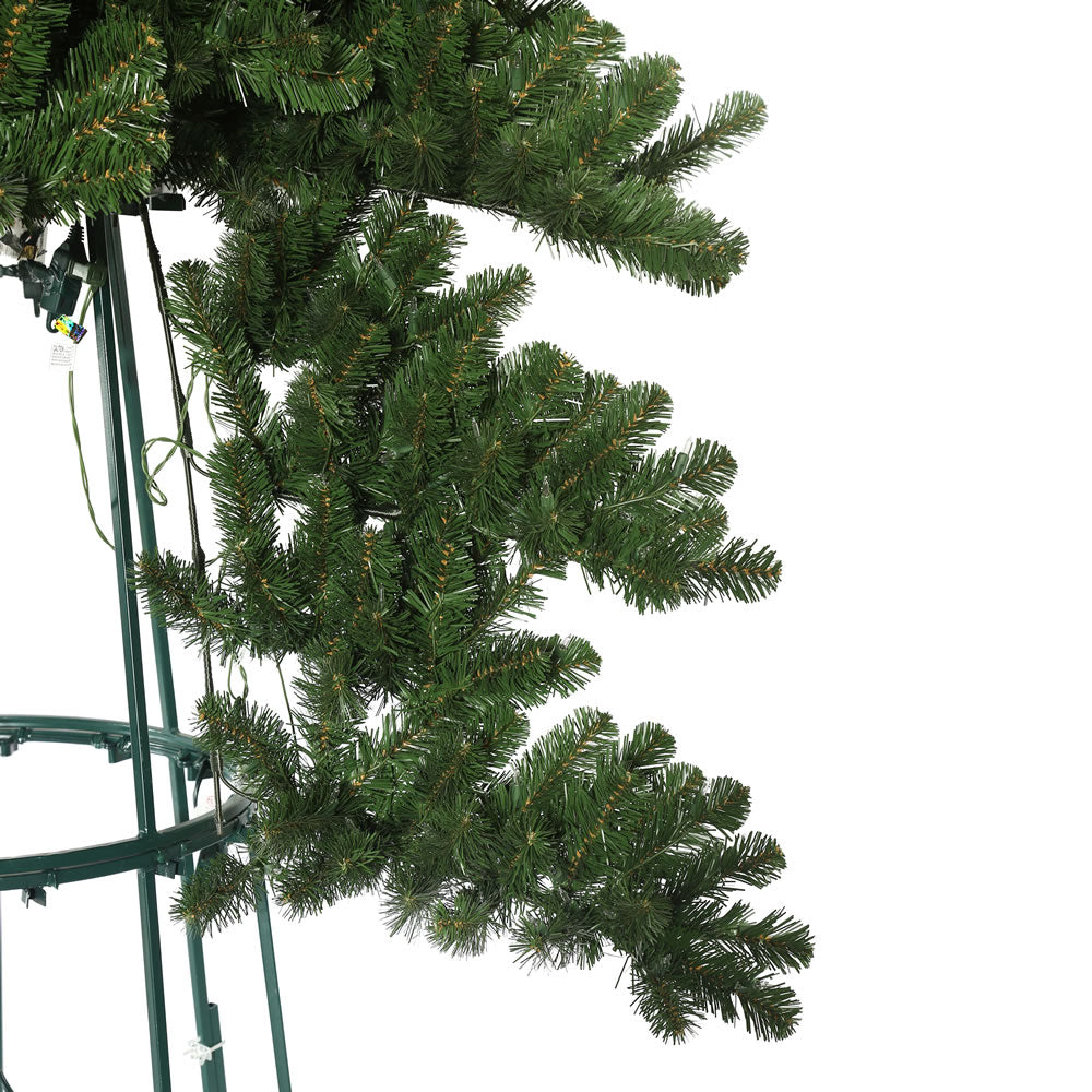 Commercial Frame Tower Christmas Tree - Branched Style - Coaxial Warm White Lights 12' -40'