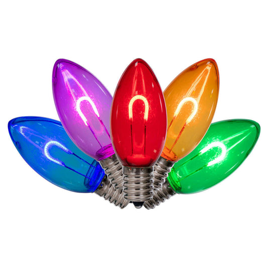 Smooth C9 Filament Bulbs - Arched and Straight