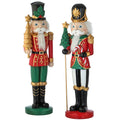 15" Resin Royal Nutcracker  - Set Of 2