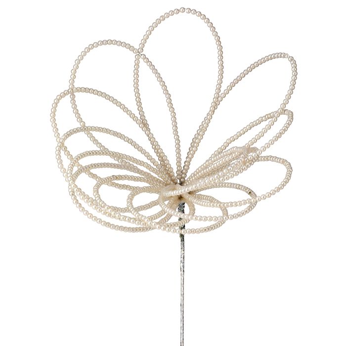 20" Pearl Bead Wire Spray