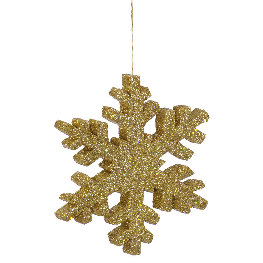 Outdoor Glitter Snowflake - Sizes 8" -  36"