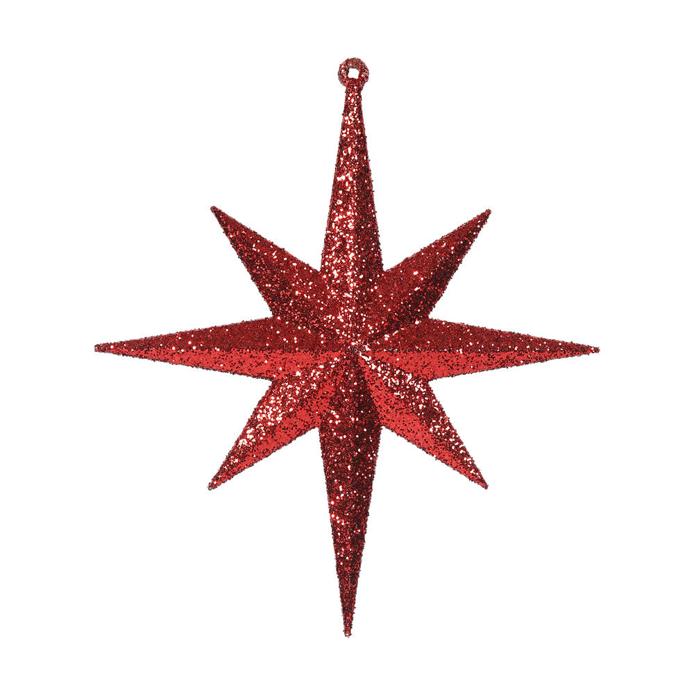 8" Glitter Bethlehem Star - 4 per box