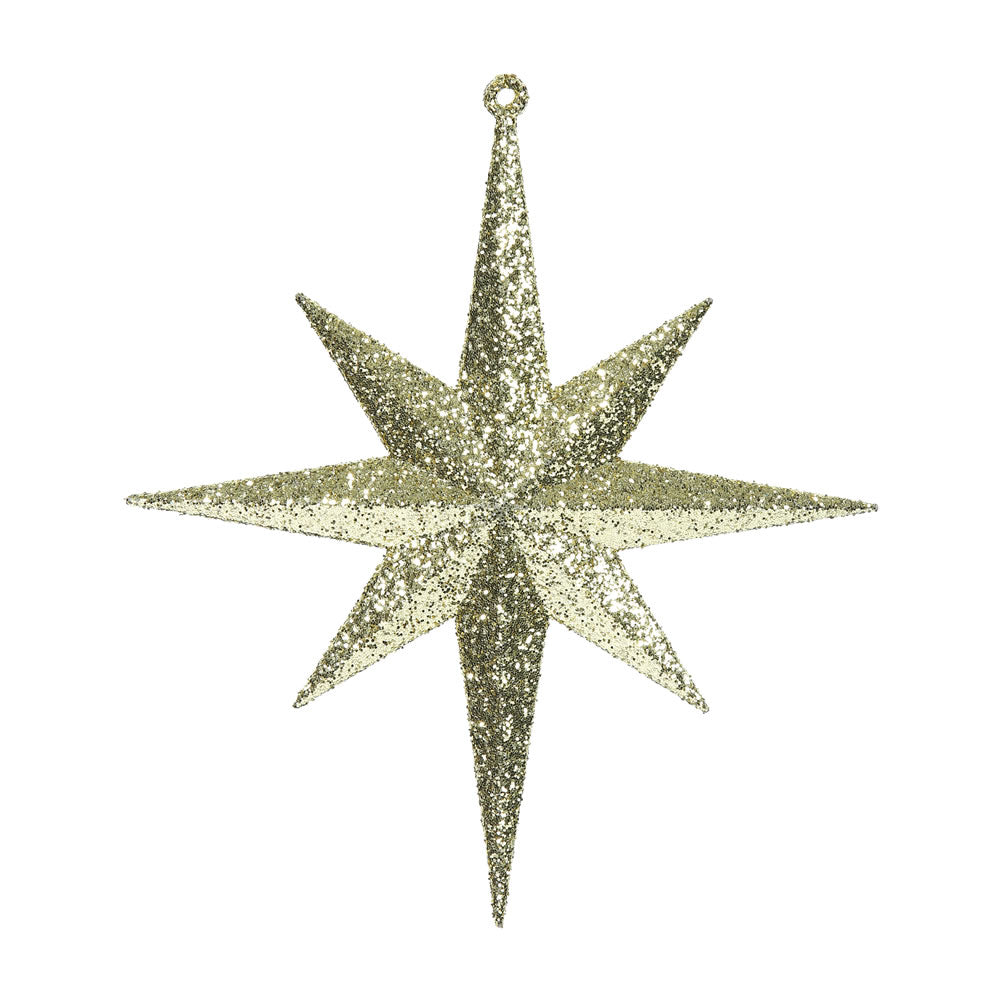 8" Glitter Bethlehem Star - 4 per box
