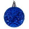 6" Diamond Mercury Ornament - Set of 2