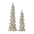 18 and 24" Resin Royal Tree - Set of 2