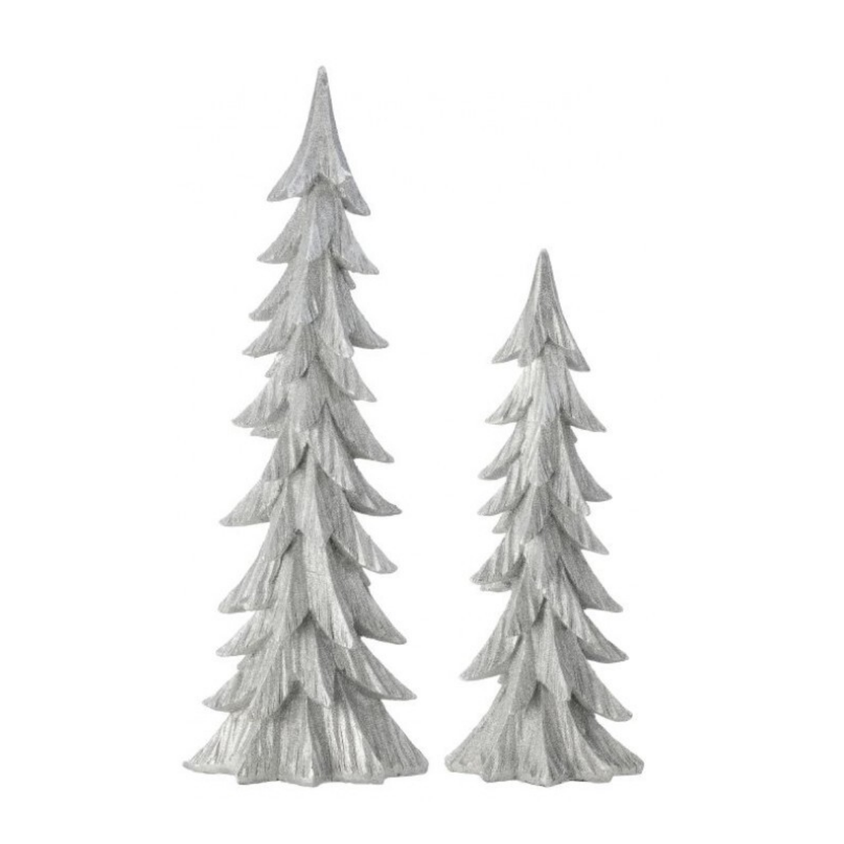 18 and 24" Resin Royal Tree - Set of 2