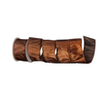 2.5" Ribbon Metallic Dupion Ribbon - 10 yard Roll