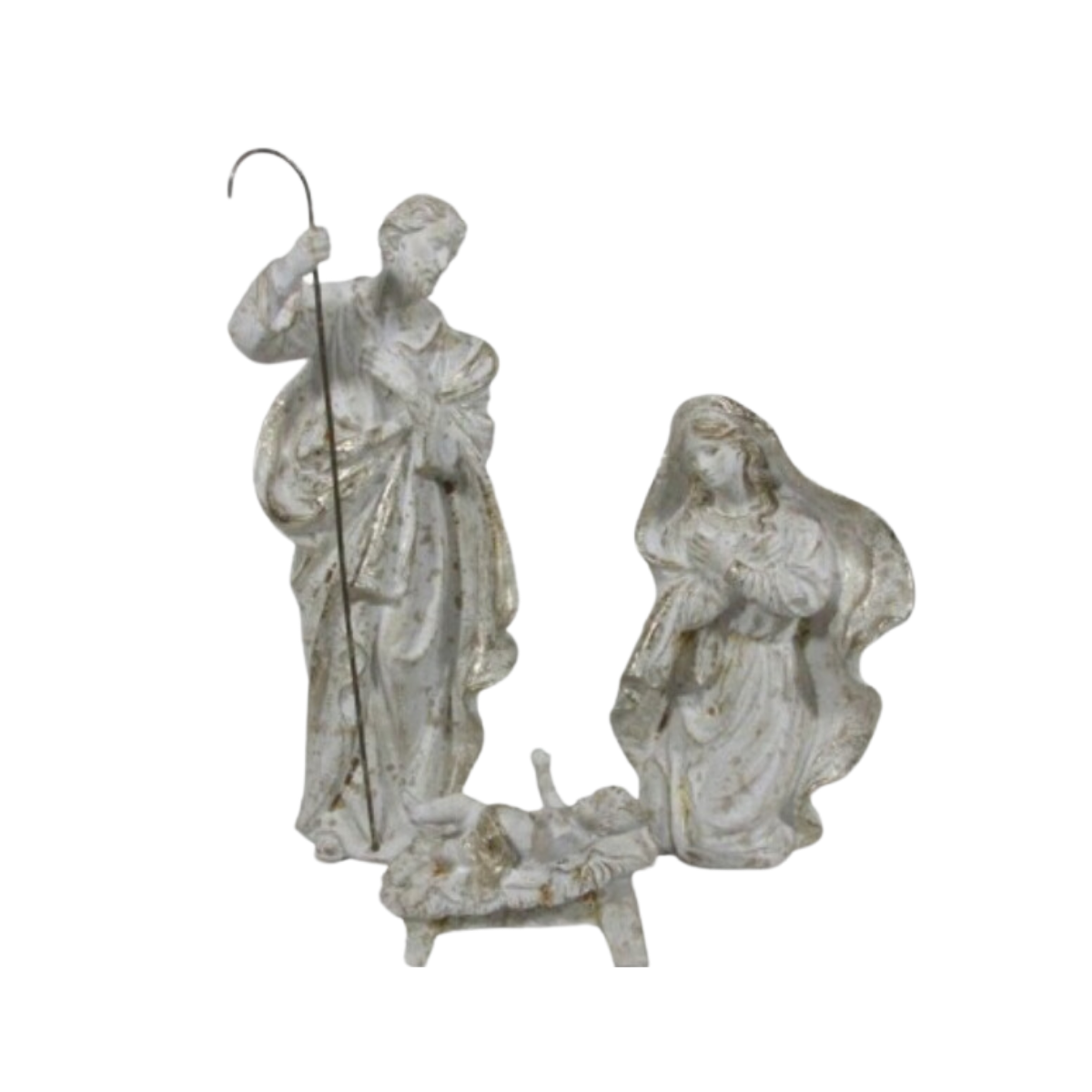 18" Nativity Scene - Set of 3 - Antiqued