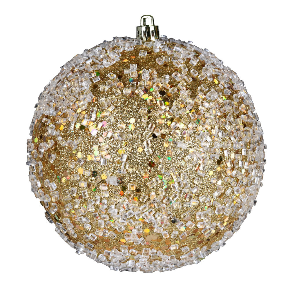 4" Glitter Hail Ball - Set of 6