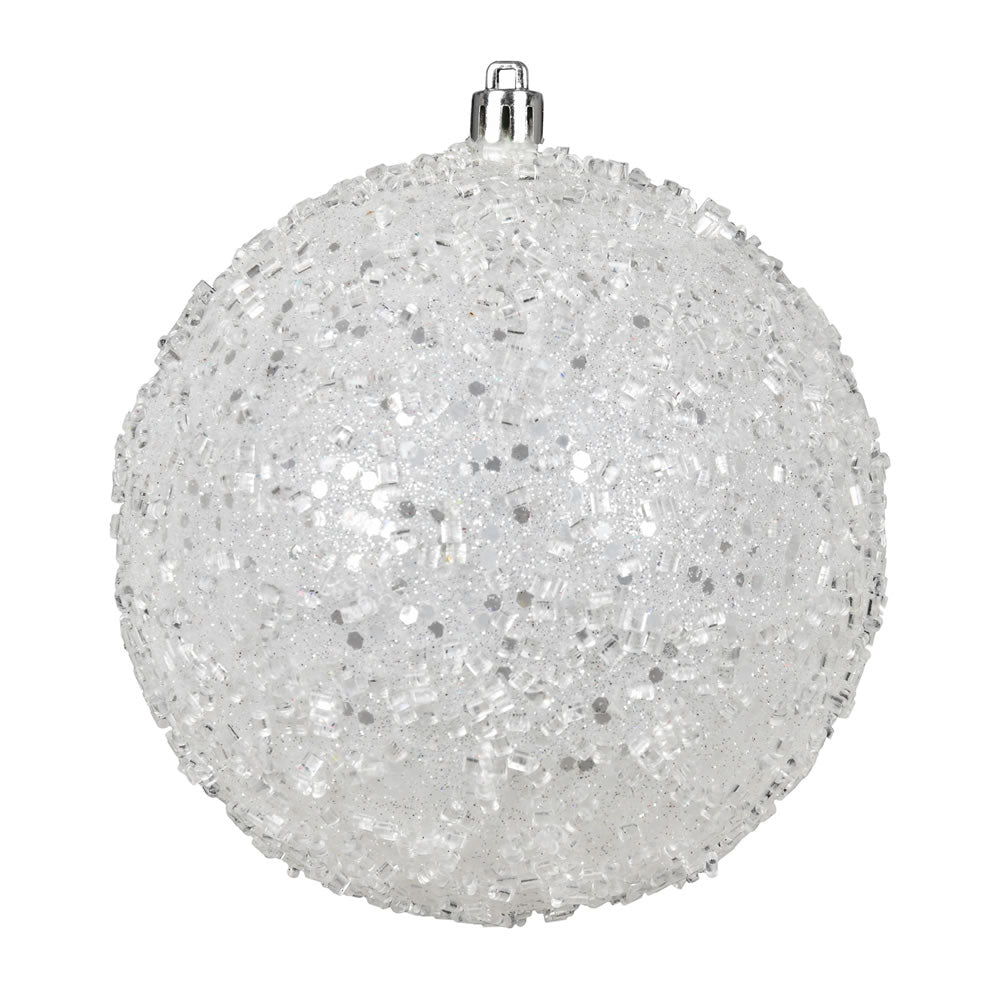 4" Glitter Hail Ball - Set of 6