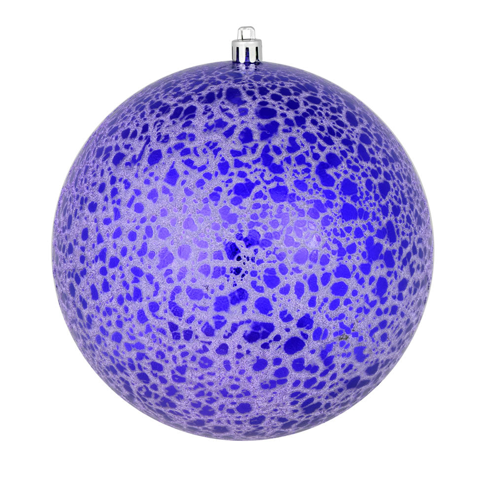 8" Crackle Ball Ornament