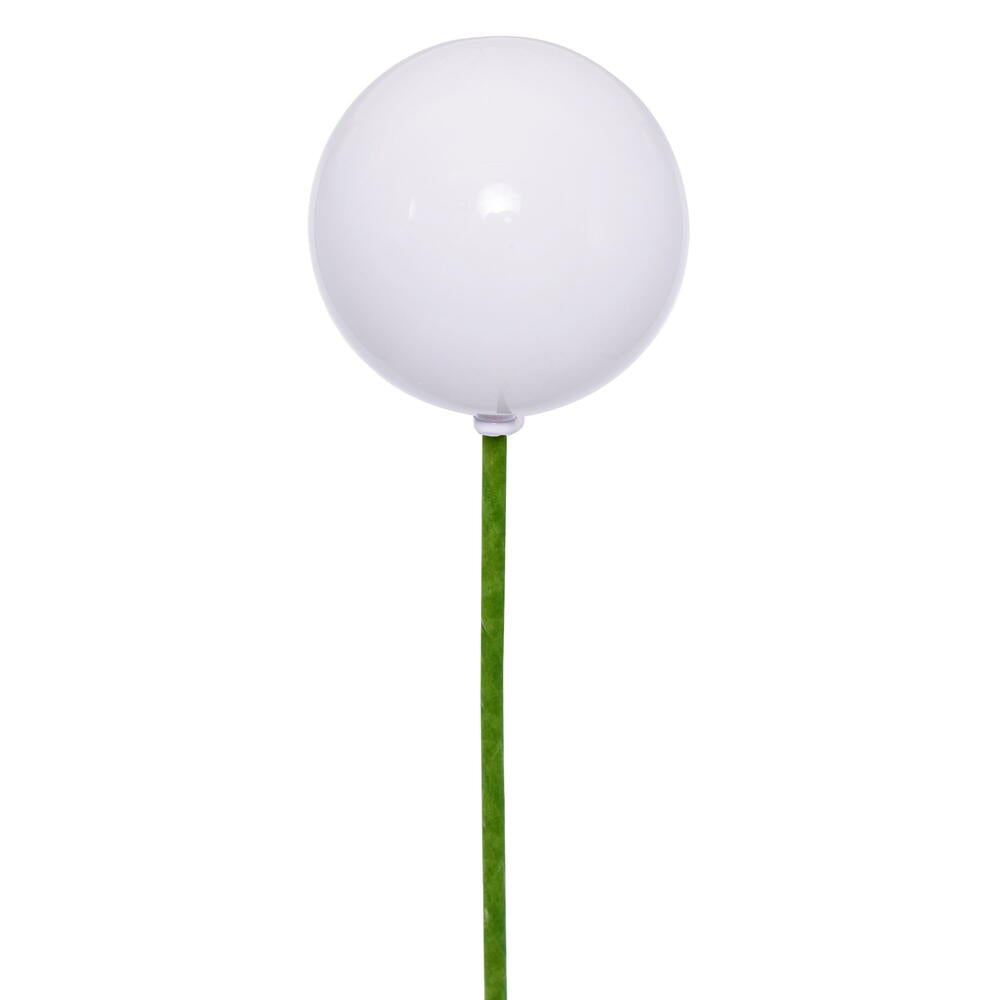 10" White Pearl Ball UV Drill