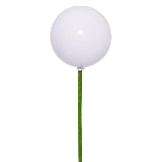 10" White Pearl Ball UV Drill