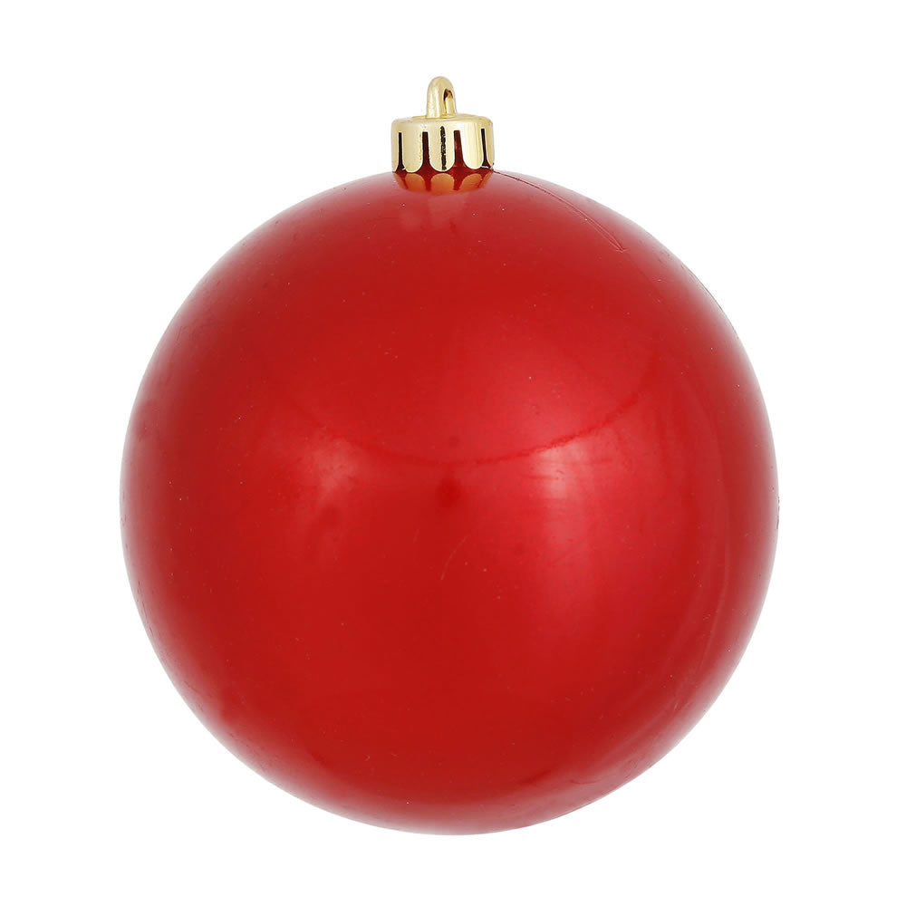 Red - Shatterproof Ball Christmas Tree Ornaments