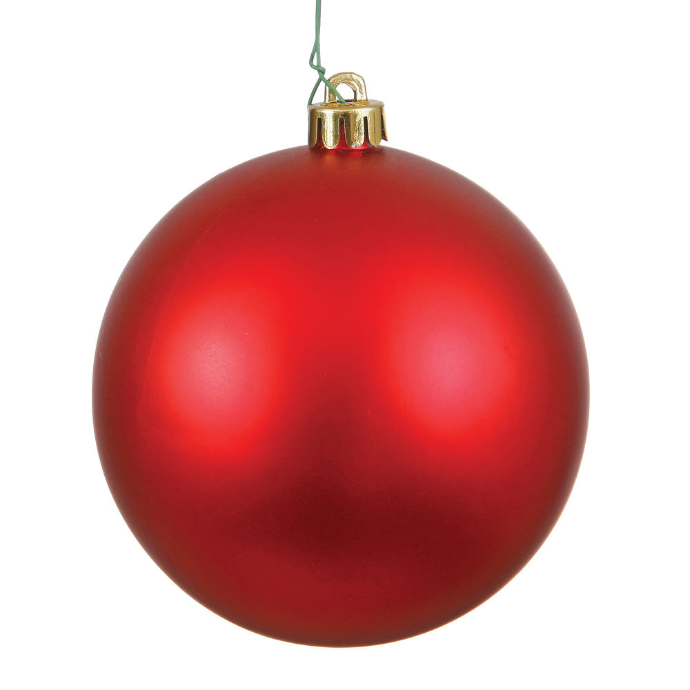 Red - Shatterproof Ball Christmas Tree Ornaments