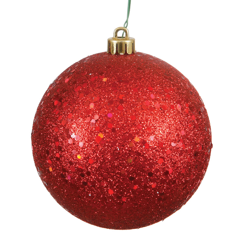 Red - Shatterproof Ball Christmas Tree Ornaments