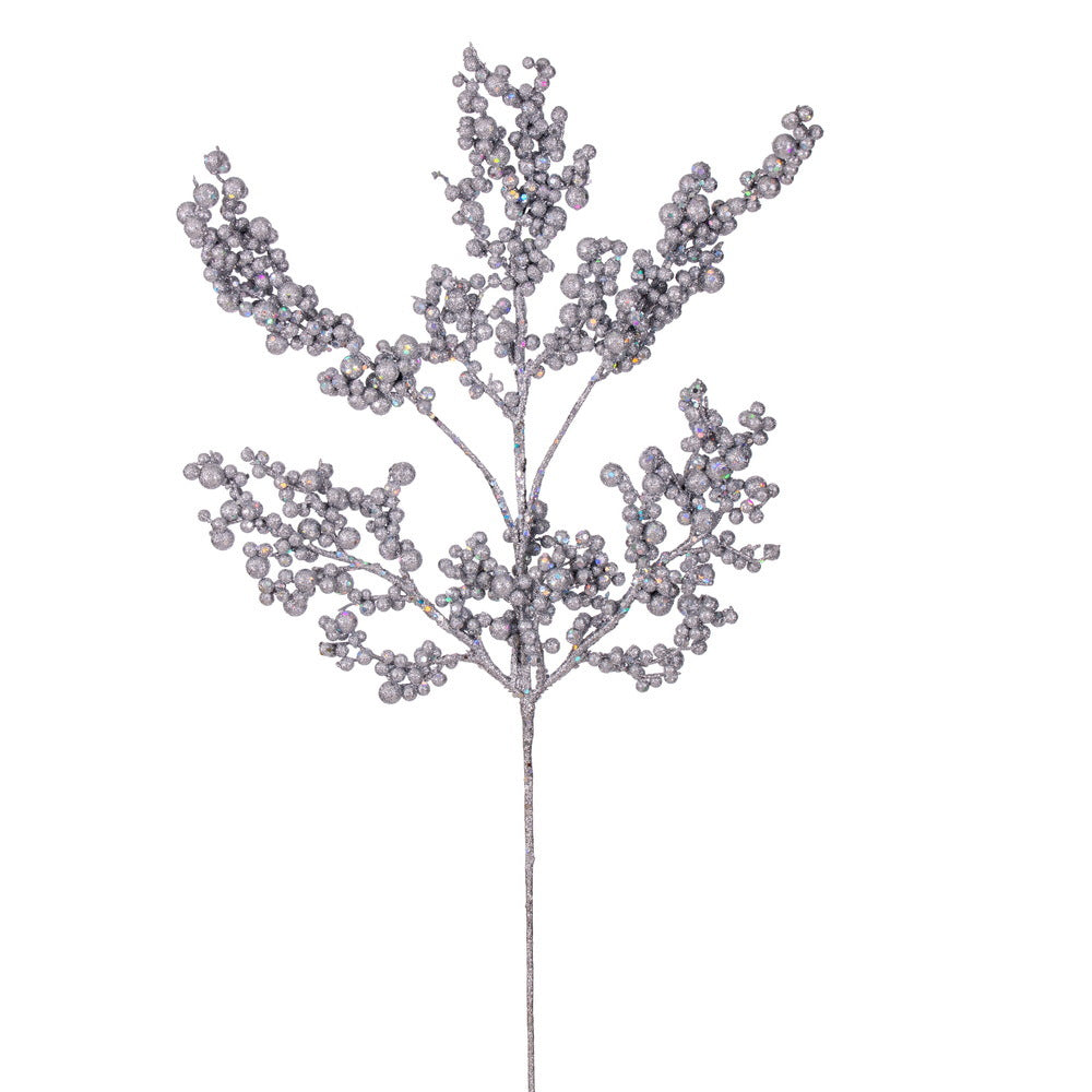 14" Glitter Berry Pick UV (Set of 3/Bag)