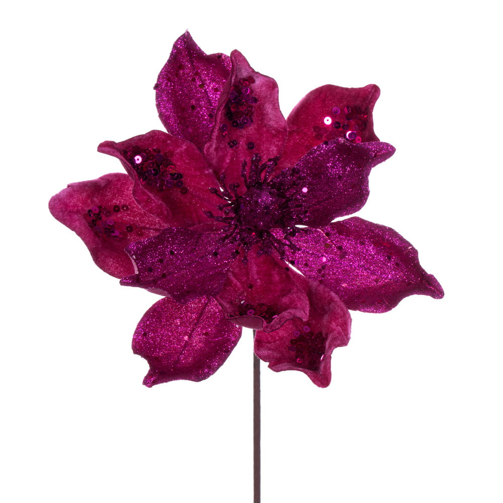 15" Deluxe Magnolia 8" Flower - Set of 6