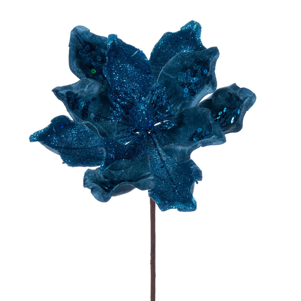 15" Deluxe Magnolia 8" Flower - Set of 6
