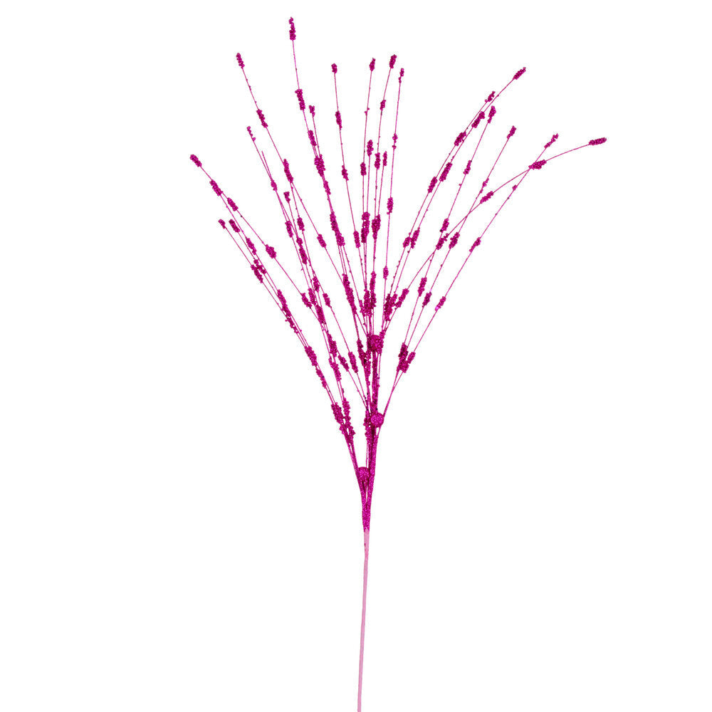 36" Berry Glitter Spray - Set of 6