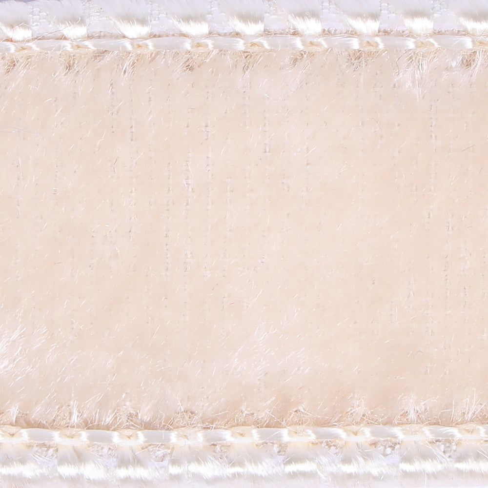 1" x 10 Yards Ivory Velvet Dupion Ribbon