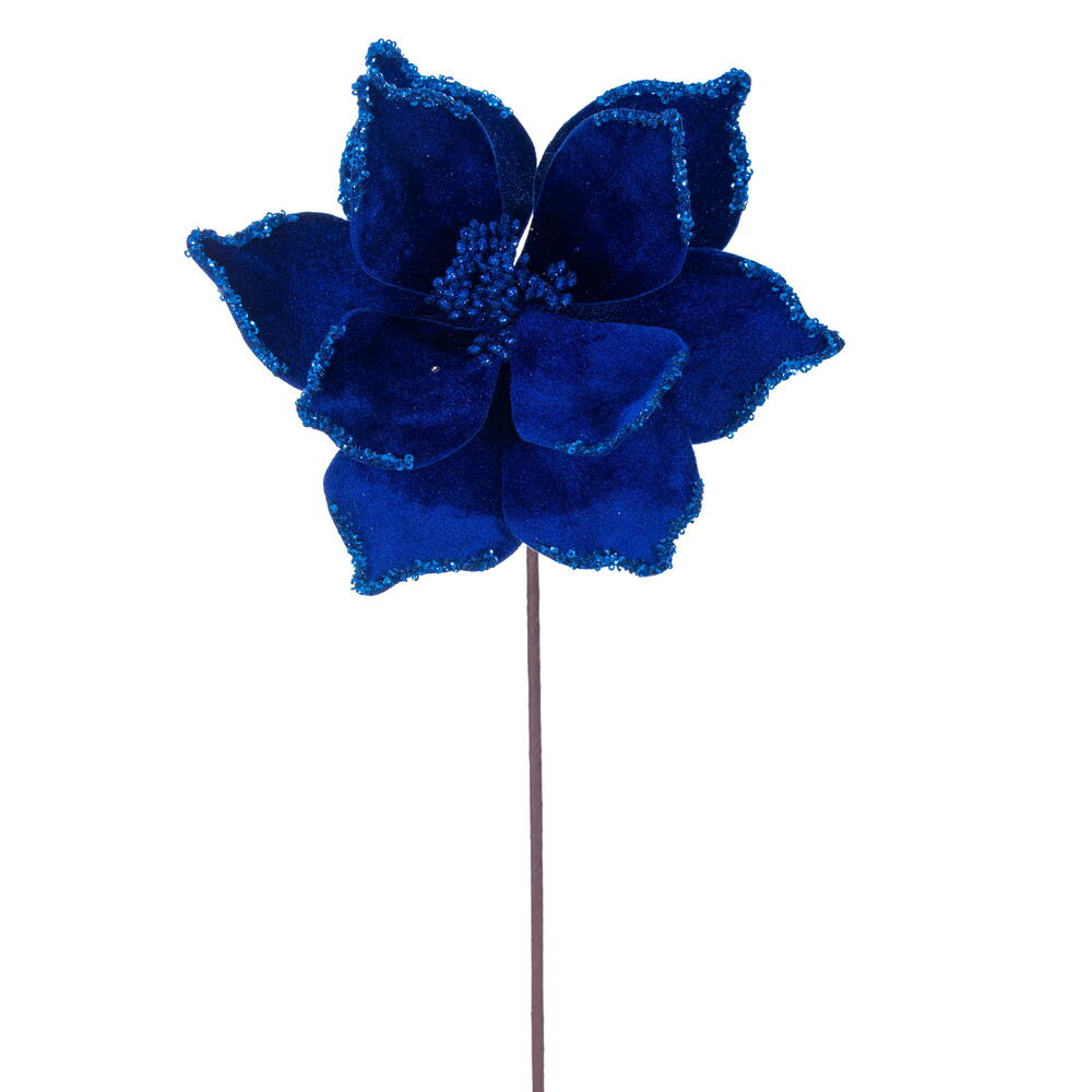 21.5" Poinsettia 10" Flower - Set of 6
