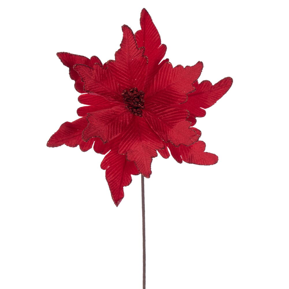 20" Deluxe Velvet 13" Flower - Set of 3