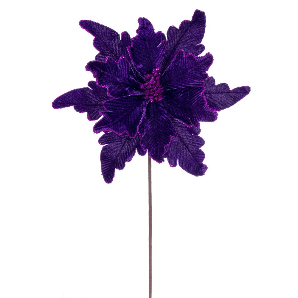 20" Deluxe Velvet 13" Flower - Set of 3