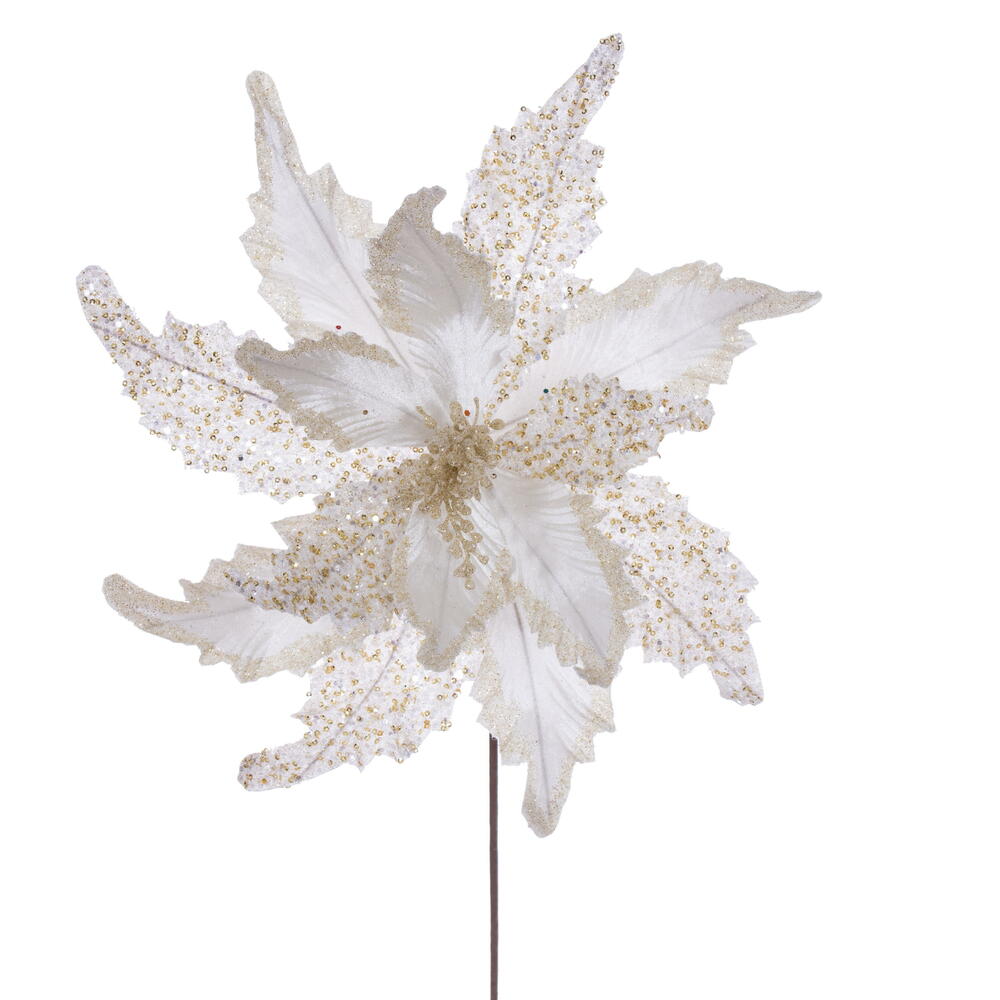 20" Grand Velvet 18" Flower - Set of 2