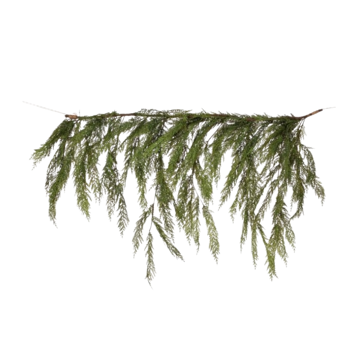 40X27" Natural Touch Cedar Dripping Garland - Unlit