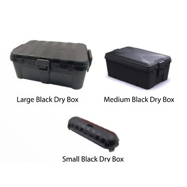 Weatherproof Boxes for Controllers and Connections - Black (Small)