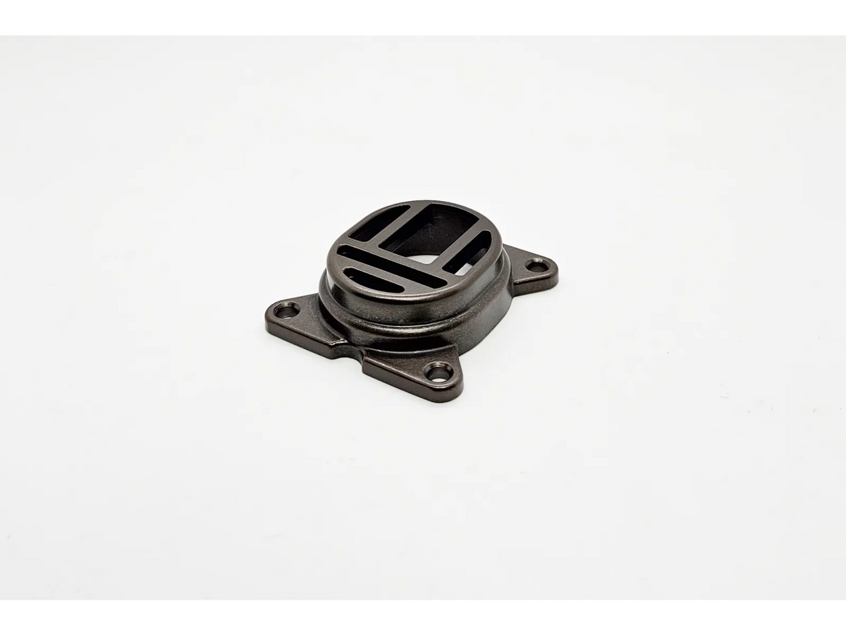 Lumien Antique Brass Louvered Insert for Nano Well LED Lighting