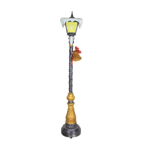 7 Foot Lamp Post with Lights Resin Display