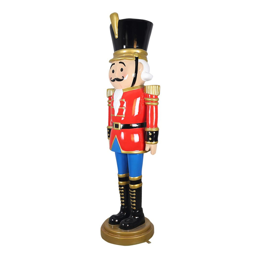 Freestanding Elegant Nutcracker Resin Display