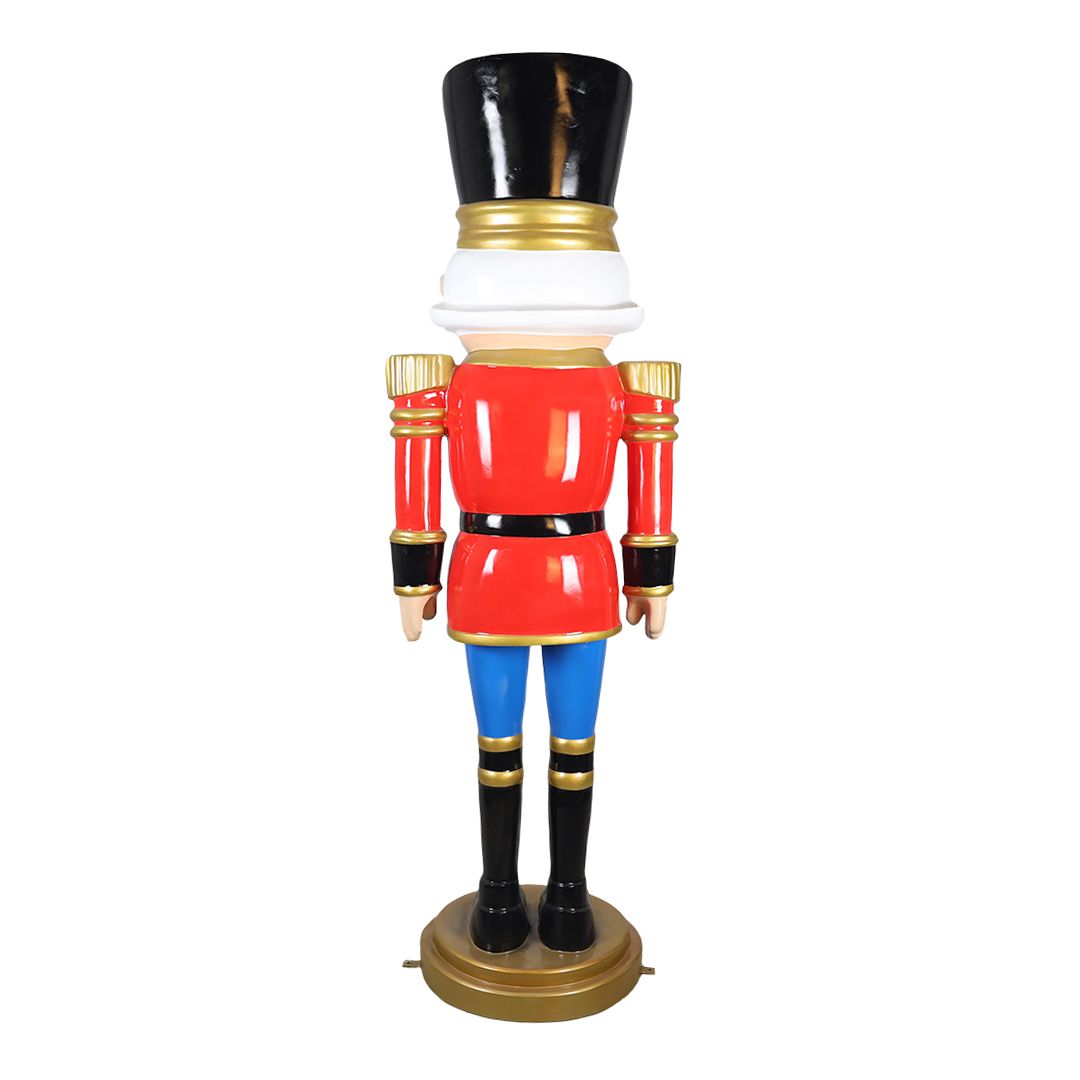 Freestanding Elegant Nutcracker Resin Display