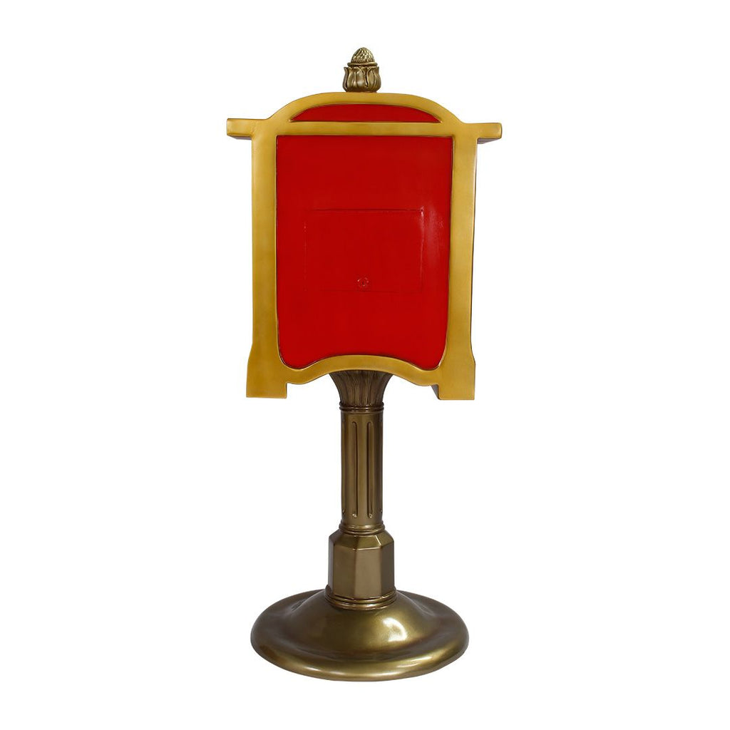 68 Inch Santa Mailbox Resin Display